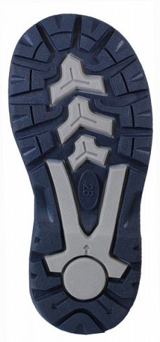 Ботинки зимние для девочки синие А45-092  фото 2