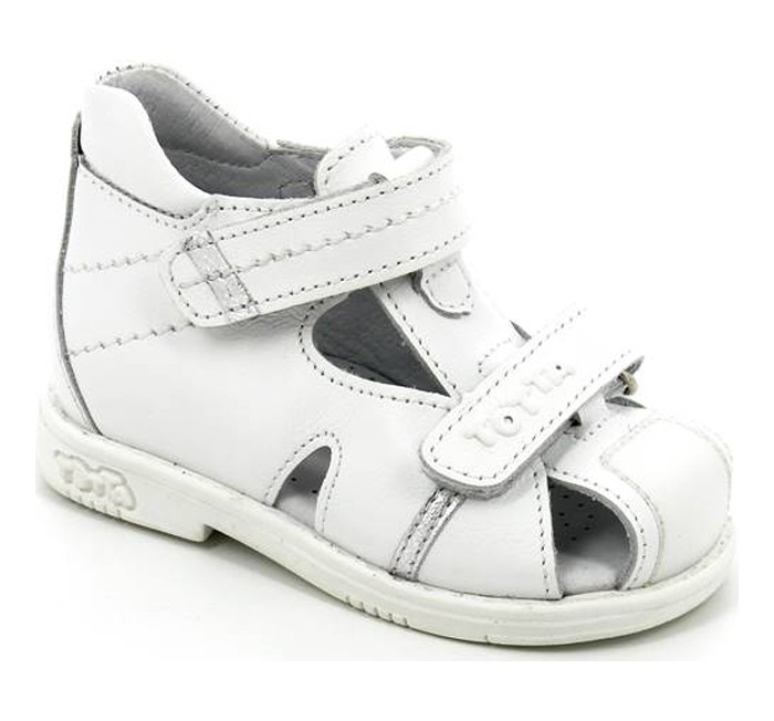 Туфли летние закрытый нос, ц. белый  077/2-КП-99,022 фото 1