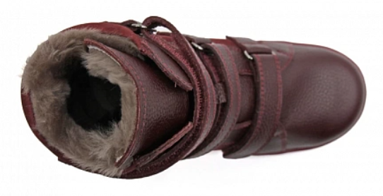 Ботинки ортопедические детские зимние Ортомода 21189-ХН-226 с высоким берцем натуральный мех фото 5