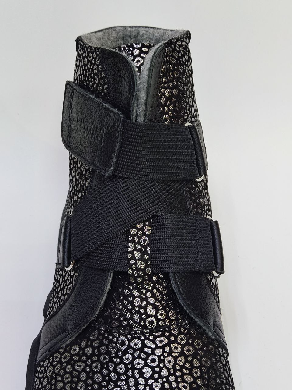 Ботинки осенние серебр. леопард TW-546-4 фото 4
