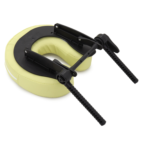 Массажный стол складной MED-MOS JFAL03 3-х секционный, овал, алюминиевая рама фото 6