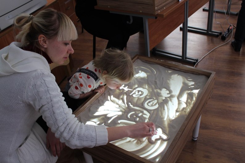 Световой стол 70*50*63 см (дерево) фото 6