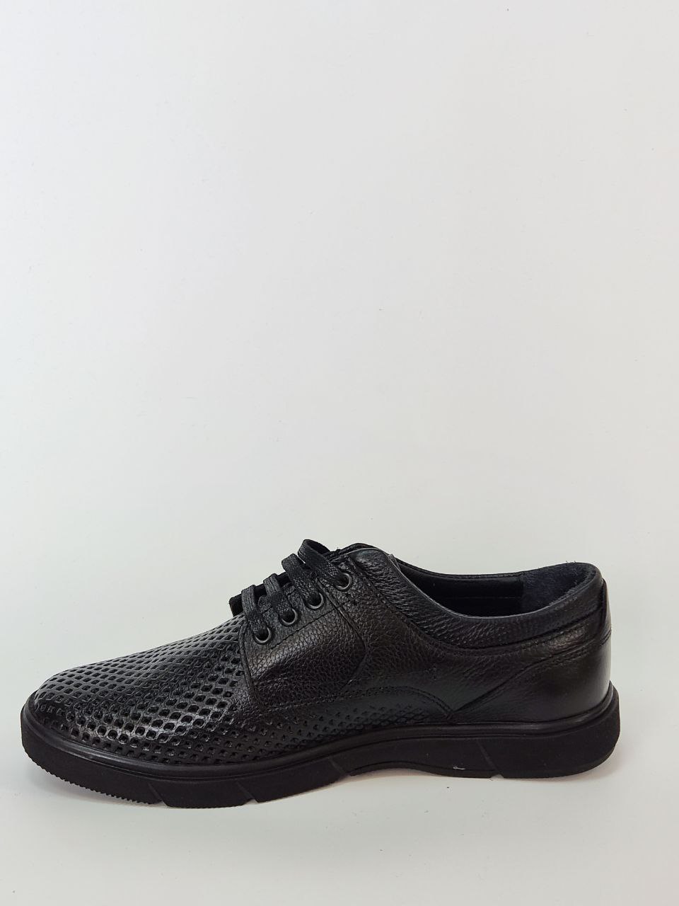 Полуботинки осенние мужские цв.черный 92485-X-001 фото 3