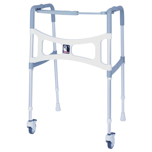 Ходунки  складные 4-х опорные Гоу-он с 2-мя колесами фото 1