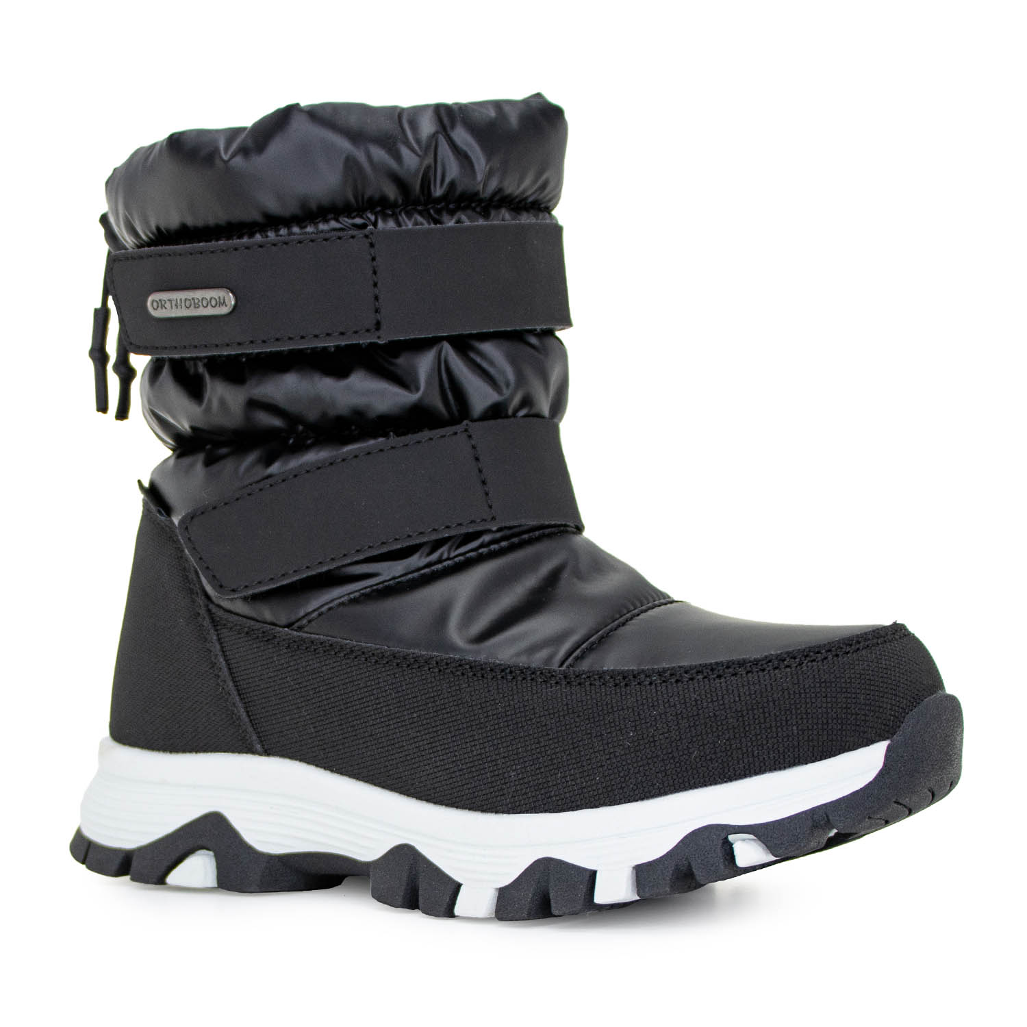 Ортопедическая обувь сапоги-дутики Orthoboom 57056-06, цвет черный фото 1