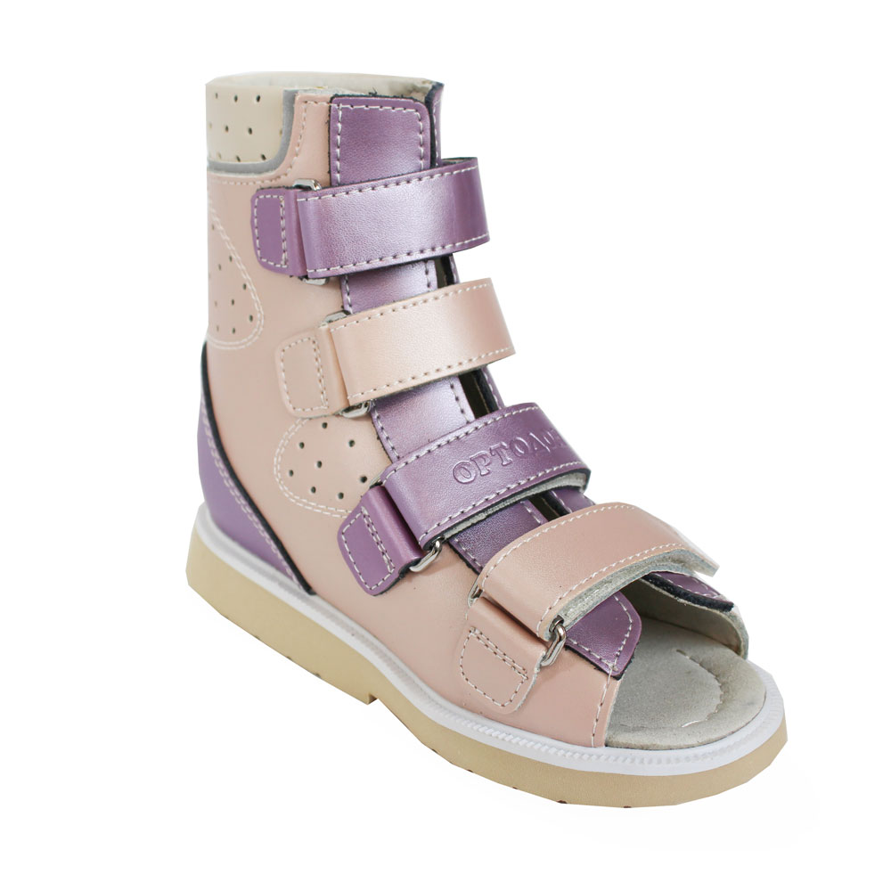 Тутор на 4-х липучках цвет розовый/сиреневый  3001 фото 1