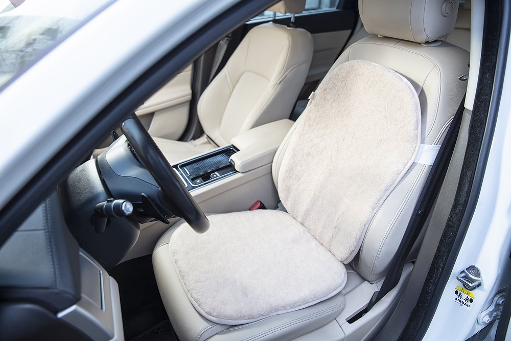 Накидка на сиденье автомобильное 45*100 фото 3