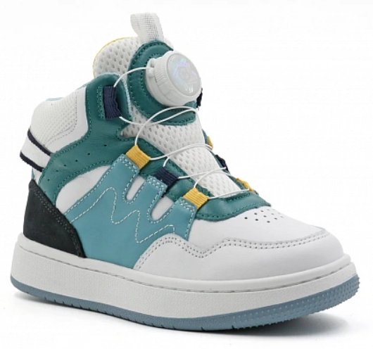 Ботинки ортопедические с высоким берцем Ортомода 21525-Х-617 с быстрой шнуровкой демисезонные фото 1