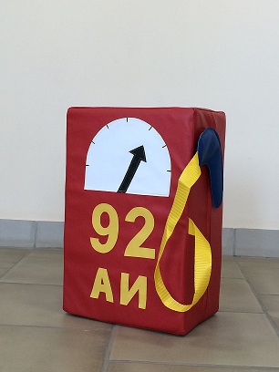 Мягкий модуль "Бензоколонка" 45*30*25 см фото 1