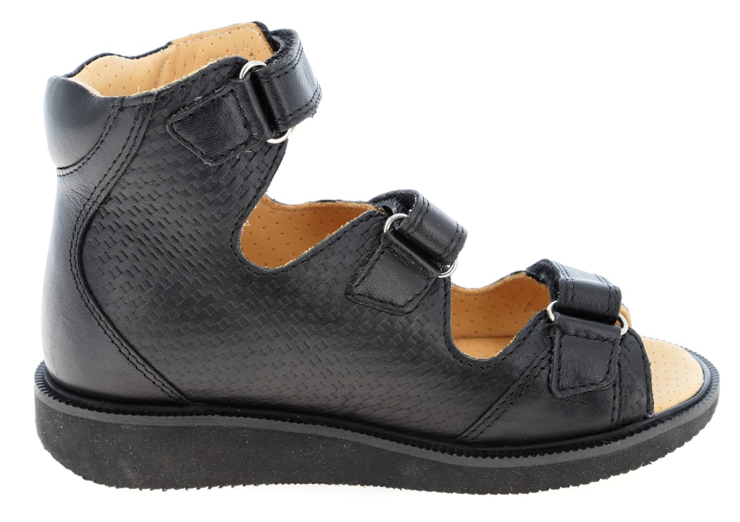 Сандалии ортопедические открытый нос на мальчика 15-337 фото 4