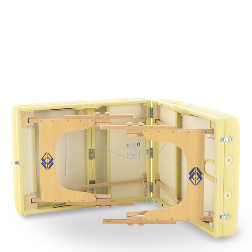 Массажный стол складной MED-MOS JF-Tapered 4-х секционный, деревянная рама фото 10