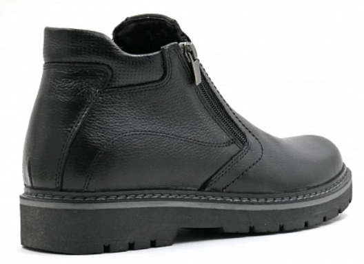 Ботинки мужские ортопедические.зимние (мех нат.) Ортомода цв. черный 92522-Х-201 фото 5