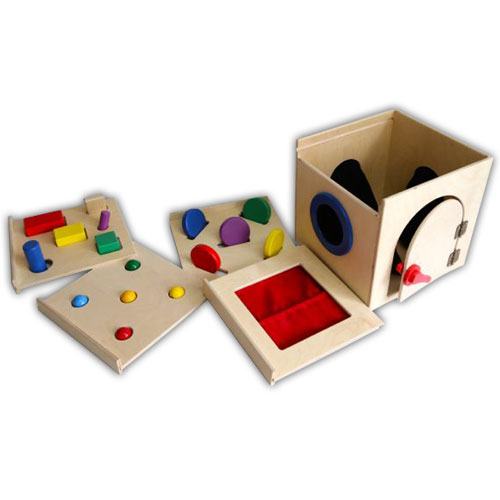 Тактильный ящик, сортер фото 1